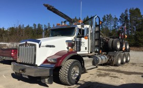 NBC Contracting Inc. Logging Trucks - Terrace and Kitimat